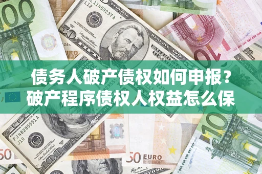 北京债务人破产债权如何申报？破产程序债权人权益怎么保障？