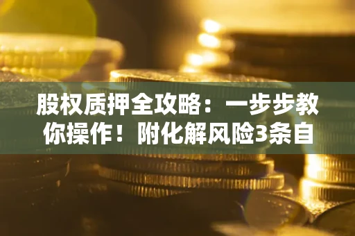 北京股权质押全攻略：一步步教你操作！附化解风险3条自救法则