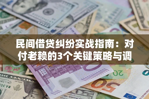 北京民间借贷纠纷实战指南：对付老赖的3个关键策略与调解盲区解析