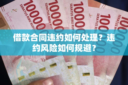 北京借款合同违约如何处理？违约风险如何规避？