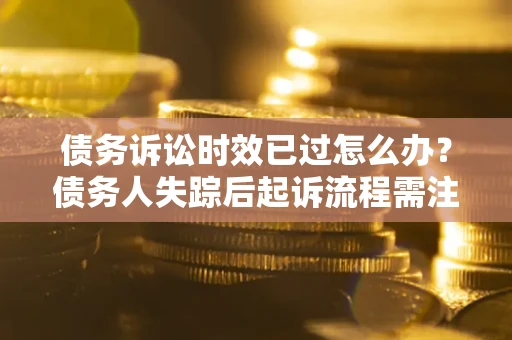 北京债务诉讼时效已过怎么办？债务人失踪后起诉流程需注意什么？