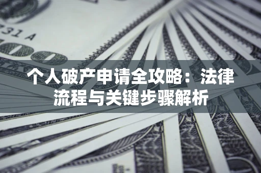 北京个人破产申请全攻略：法律流程与关键步骤解析
