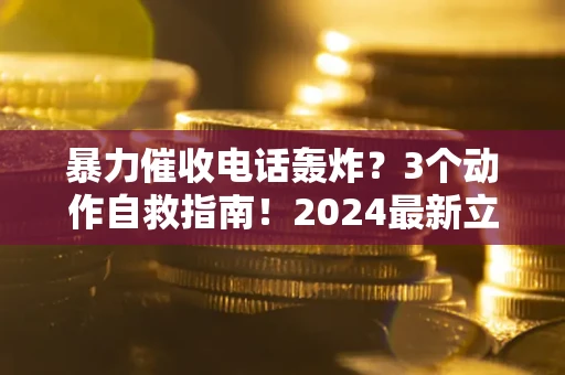 北京暴力催收电话轰炸？3个动作自救指南！2024最新立案标准全解析
