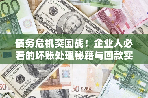 北京债务危机突围战！企业人必看的坏账处理秘籍与回款实战指南