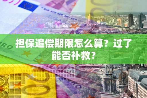 北京担保追偿期限怎么算？过了能否补救？